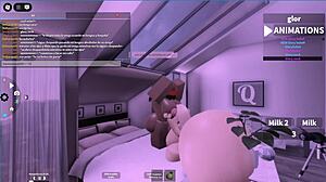 Lesbian latina have sex with a black futa