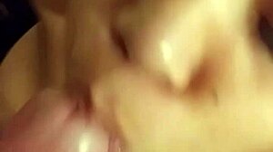 Mia really loves sucking my big cock