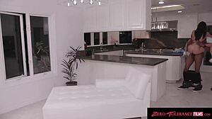 Zerotolerancefilms - Petite 18+ Brunette Squirts As She Gets Fucked Doggystyle