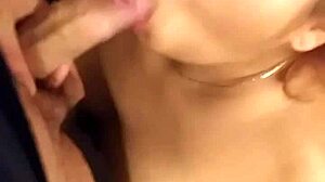 Mia really loves sucking my big cock