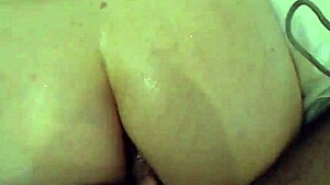 Amateur Oiled Anal With Big Ass Blonde