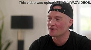 Gorgeous Redhead Vanna Bardot In A Standing Scene With Zac Wild