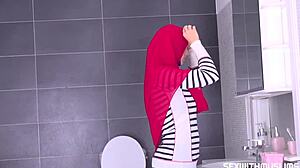 Curvaceous Muslim Goddess Shows Incredible Blowjob Skill!