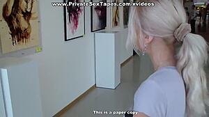 Raunchy Amateur Girlfriend Vid With Blonde Fucked In Toilet