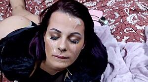 i got the biggest facial cumpilation ever