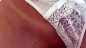 watch me unleash my latina heat in first pov sloppy deepthroat masturbation cum on tits 😈