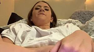 Masturbation video of Kaylin Wrenn tight pussy leaked