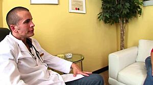 In the hospital, the doctor gives a quick fuck leading to moans and orgasm