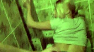 Raunchy Amateur Girlfriend Vid With Blonde Fucked In Toilet