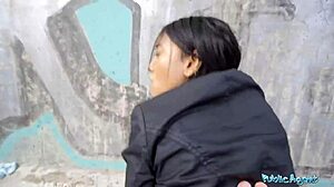 Public Agent Big Ass Big Tits Ebony Latina Linda Baker Blowjob Public Sex