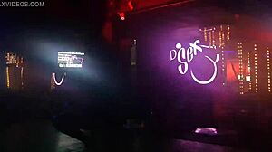 Eighteen-Year-Old Latina Dances on Desk