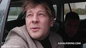 street pickups sofi smile gets balls deep anal dp and facial