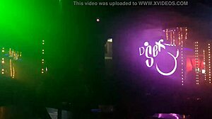 Eighteen-Year-Old Latina Dances on Desk