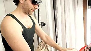 behind the scenes miss kika rough sex on sling with wax play