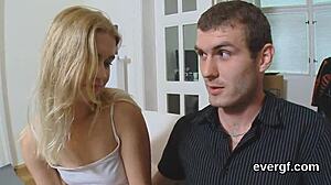 This broke lover allows his flirty friend to ream the ex-girlfriend for hard cash