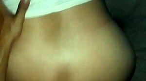 Latina couple bends over for doggystyle, natural tits swaying intimately