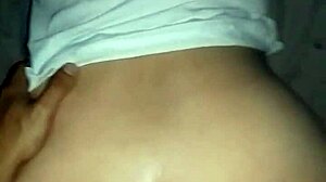 Latina couple bends over for doggystyle, natural tits swaying intimately