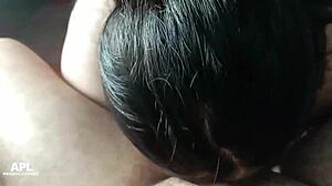 Compilation of the best blowjobs from this chubby horny girl in various positions, including deepthroat and cumshot.