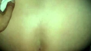 Latina couple bends over for doggystyle, natural tits swaying intimately