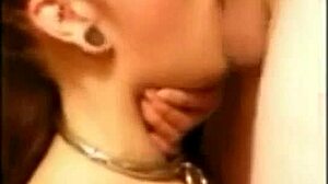 Submissive Girlfriend Deep Throating Under Domination
