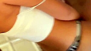 Rough Anal Sex With Brunette Bent Over Doggystyle Cum