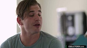 Busty doctor examines and sucks a cock in the hospital