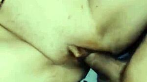 wow, milf does a sexy striptease with toys and gets big cock in tight holes