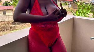 Early Morning Outdoor Boob Tit Fuck Masturbating and Squirting Full Video