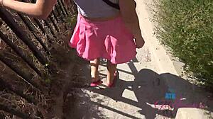 Super Cute Brianna Arson Gives Intense Head In Public POV During Coastal Cruise