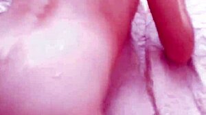 beautiful wife in fishnet stockings gets pov anal fucking