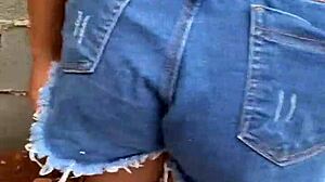 Young Schoolgirl Leaves Class for Street Sex with Construction Worker at Building Site