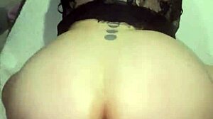 pawg latina milf bouncing big butt on husband's huge cock