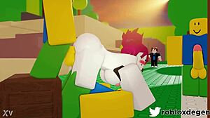 oh, cum in roblox pron game, so good!