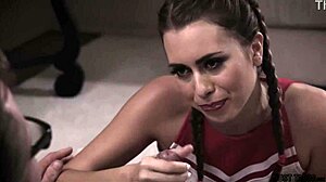Cheerleader Practices Fucking Stepdad