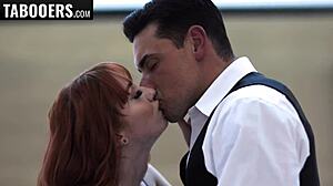 stepdaughter begs for cum all over her face in taboo roleplay