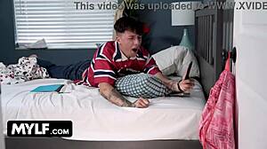 'Hijab stepmom, let's fuck in kitchen?'