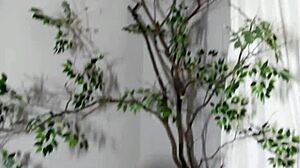 Intensely Ate School Girl, Caught In Bisexual Fucking Frenzy