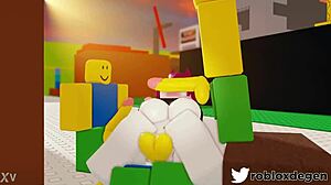 oh, cum in roblox pron game, so good!