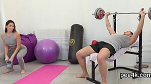 Adorable Idol's Cunt Splattered With Warm Piss!