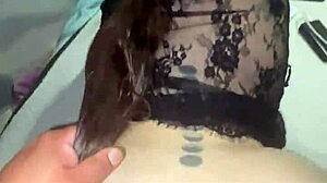 pawg latina milf bouncing big butt on husband's huge cock