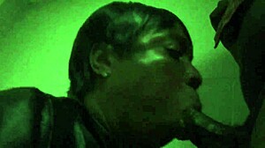 Neighbors wife gets face fucked and creampied in basement