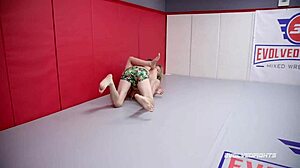 Riley Reyes Mixed Wrestling Chad Diamond