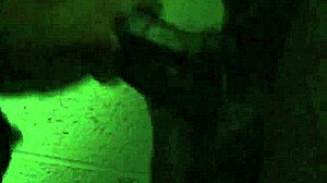 Neighbors wife gets face fucked and creampied in basement