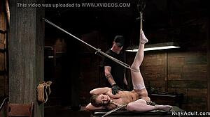 california babe vibrated in tight bondage