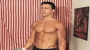 18 year old reese rideout strips naked during intense workout.