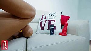 i watched this hogwarts student get anal fucked by a sex machine, fingering and fisting her big tits.