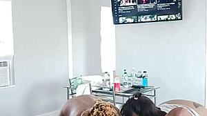 do two twitter baddies drippinvelvet and princess hayze give gaktrizzy head after an orgy?