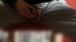 Watch me masturbate under the desk!