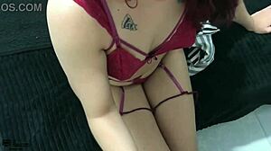 My stepsister crawled under the sheets with me and gave a sloppy blowjob