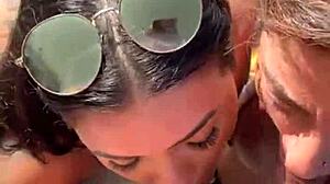 We wanted dick and milk, so we went for it while our husbands drank.